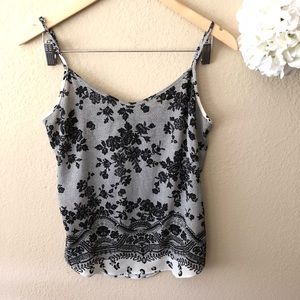 Lace Printed Cami